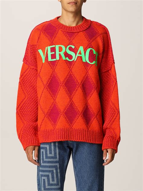 versace pullover löwe|Versace vintage sweaters.